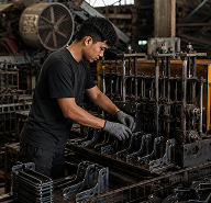 Production facility interior